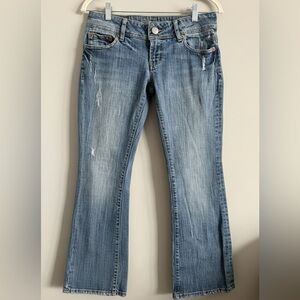 American Eagle Outfitters Light Blue Flare Jeans